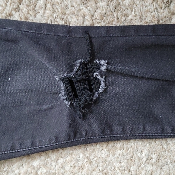 PacSun Black Distressed High Rise Jegging NWT - Picture 7 of 13
